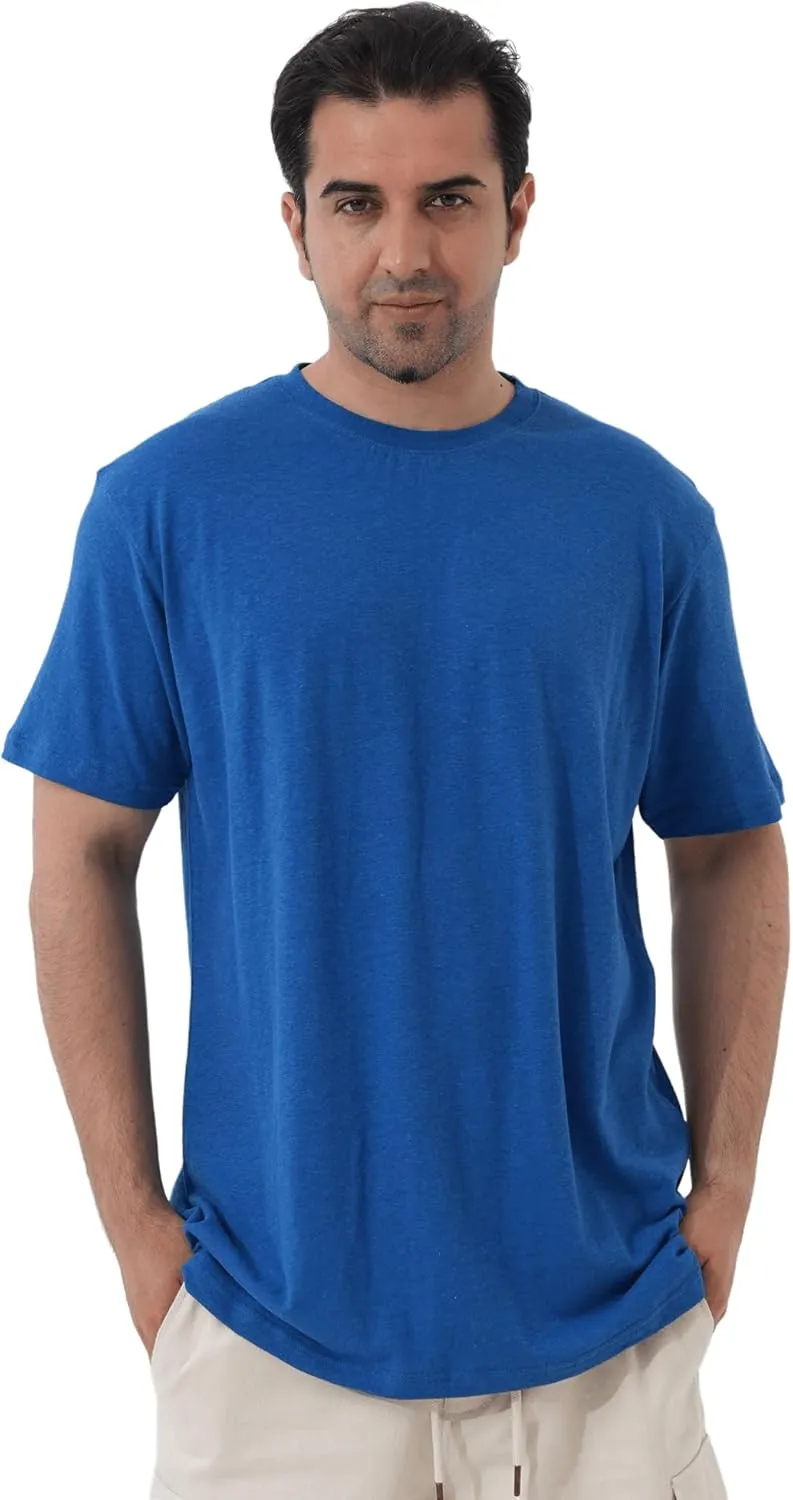 ] Hemp T-Shirt for Men, Organic Hemp Tee Shirts for Men, Mens Hemp T-Shirts