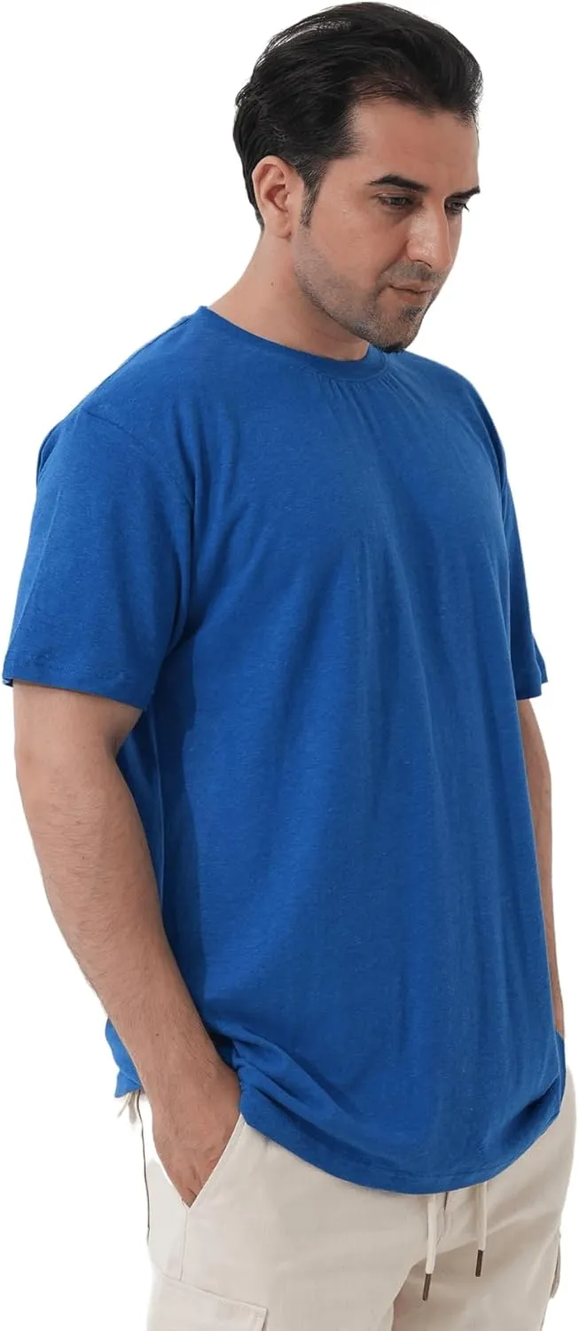 ] Hemp T-Shirt for Men, Organic Hemp Tee Shirts for Men, Mens Hemp T-Shirts