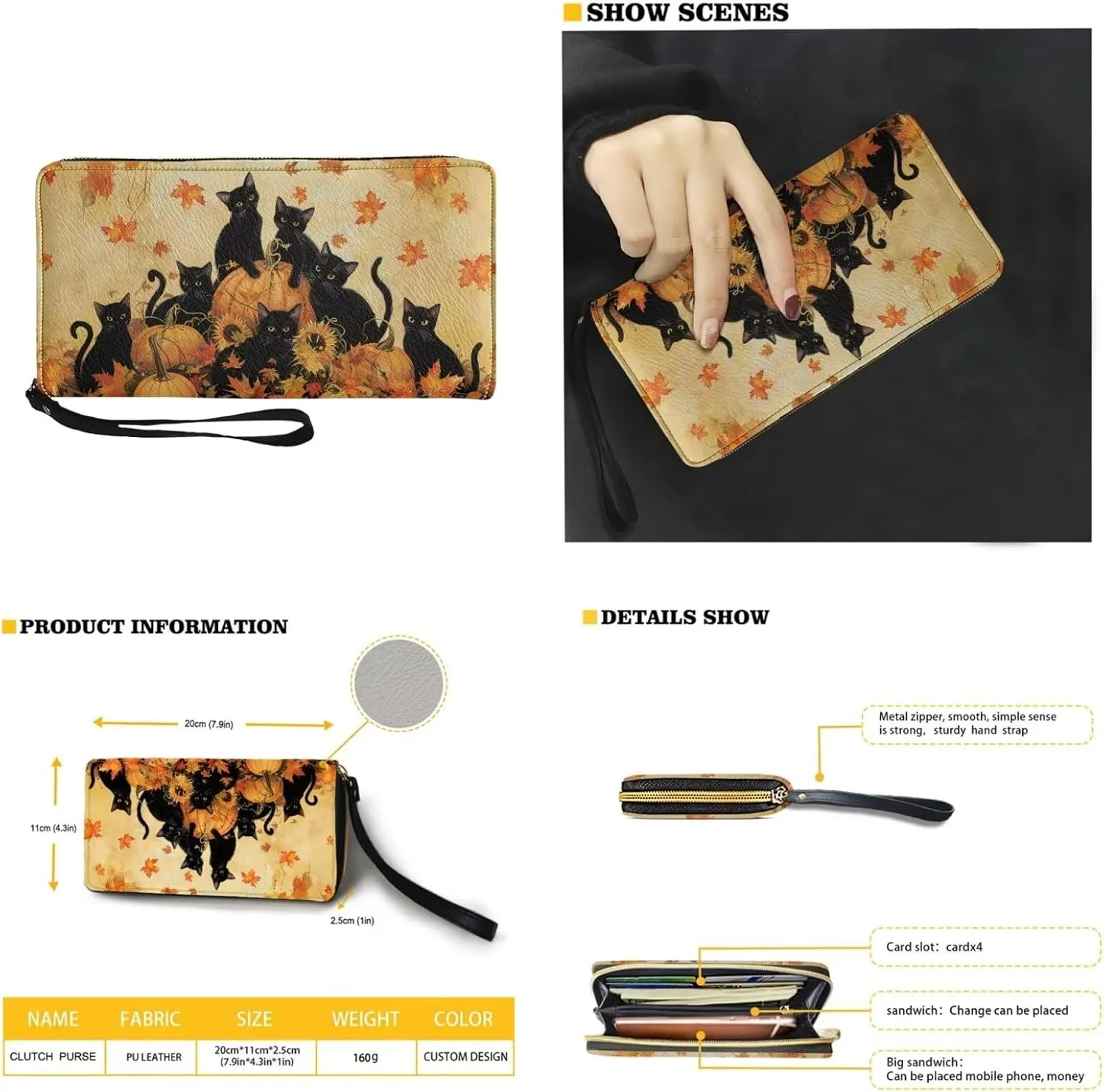 2Pcs Saddle Bags Set Large Capacity Satchel Bags Shoulder Bag for Women with Shoulder Strap Wallet Purse for Women
