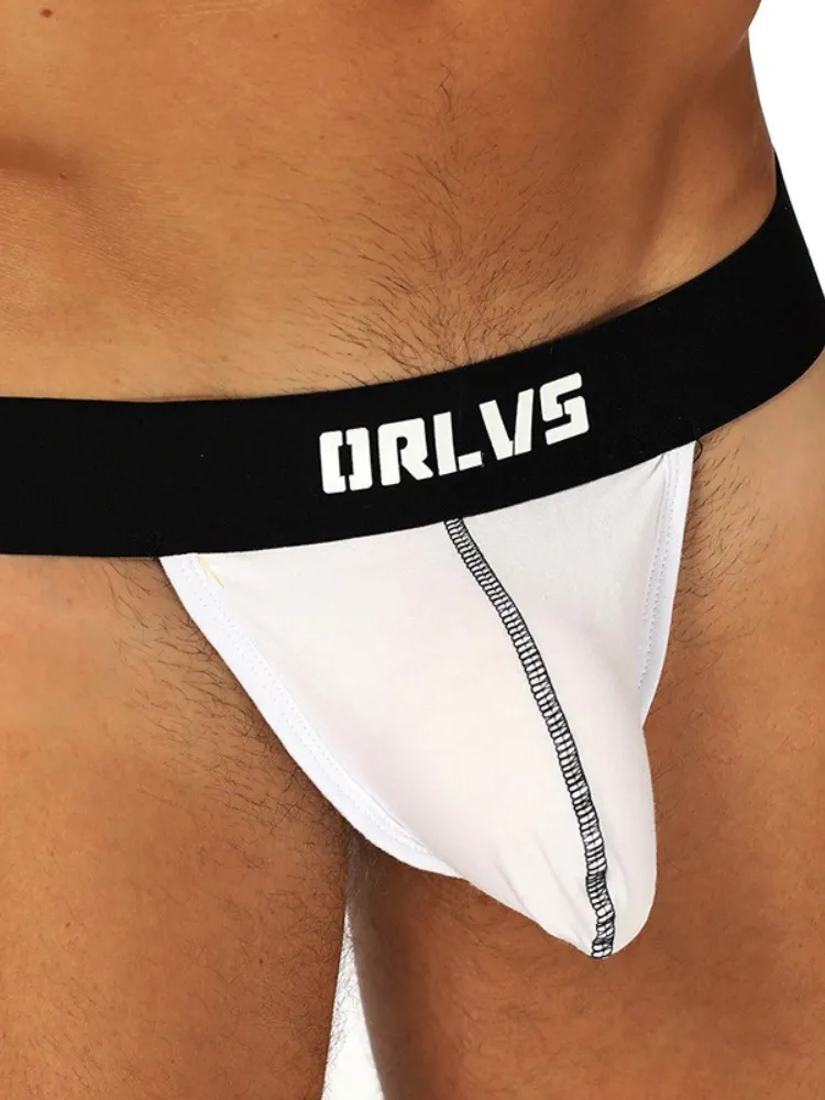 3 Pack Men's Sexy Low-Rise String Thong