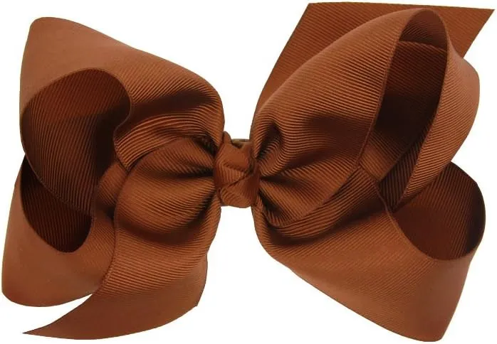 6" Hair Bows Tiny Boutique Alligator Hairpins Gifts Accessories
