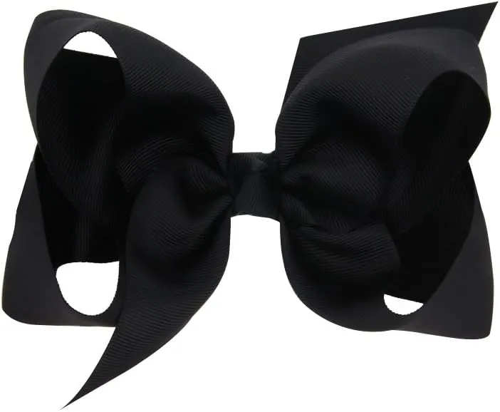 6" Hair Bows Tiny Boutique Alligator Hairpins Gifts Accessories