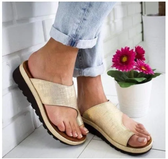 Adele  Rutschfeste Damen-Flipflops mit Plateau