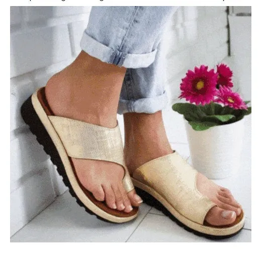 Adele  Rutschfeste Damen-Flipflops mit Plateau