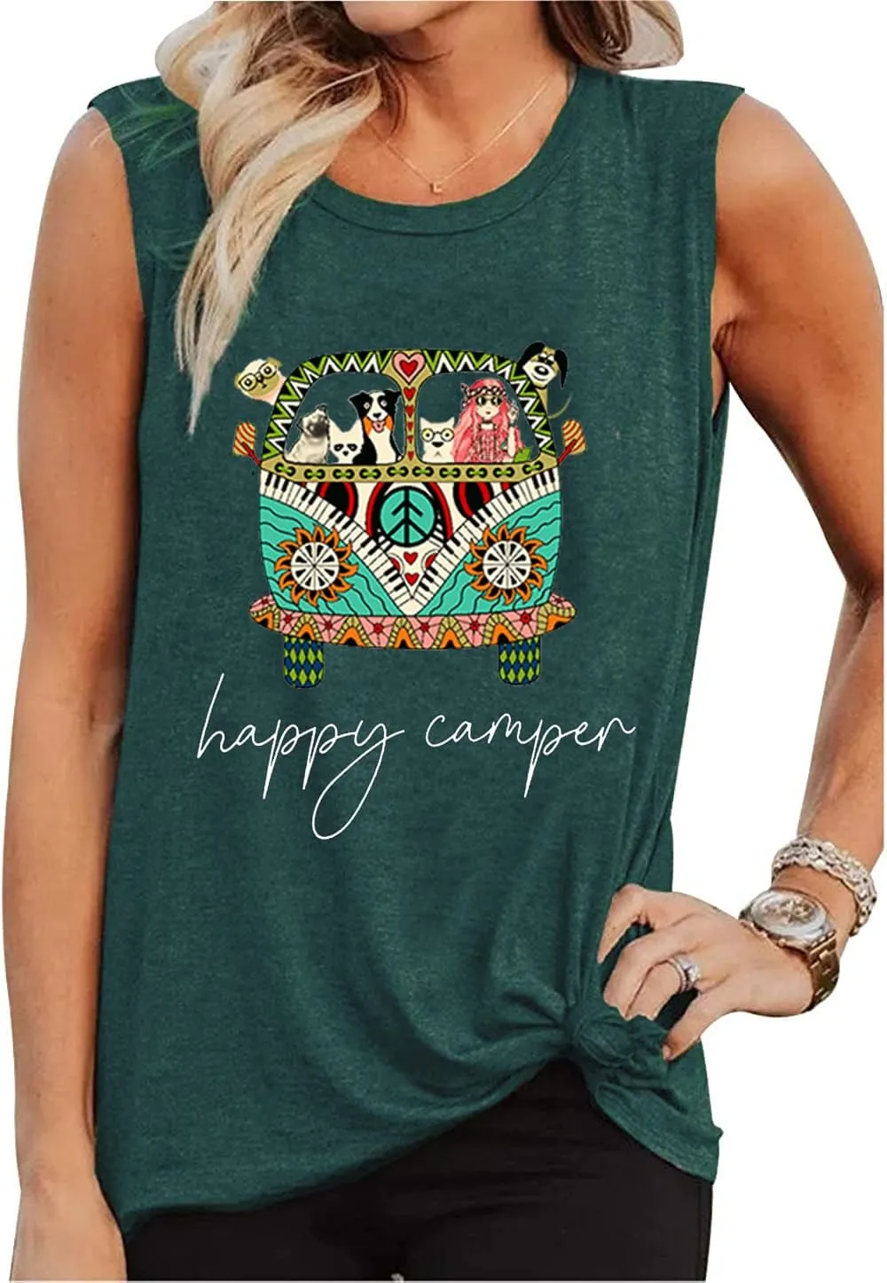 Adventure Shirts Sunrise Camping Hiking Activewear Road Trip Nature Cactus Workout Tee Top