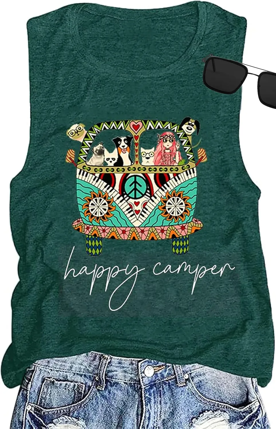 Adventure Shirts Sunrise Camping Hiking Activewear Road Trip Nature Cactus Workout Tee Top