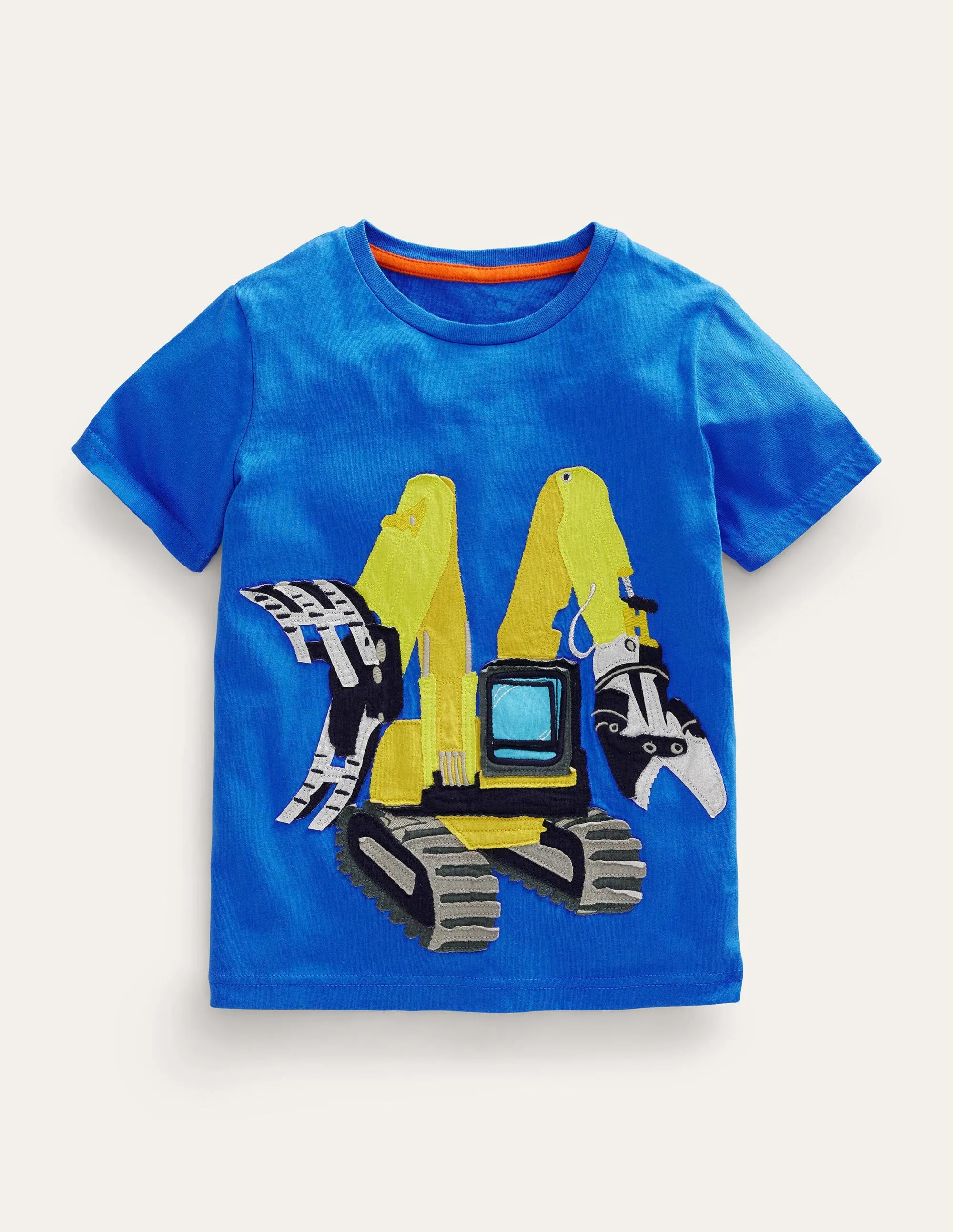 Appliqué T-shirt-Cabana Blue Digger