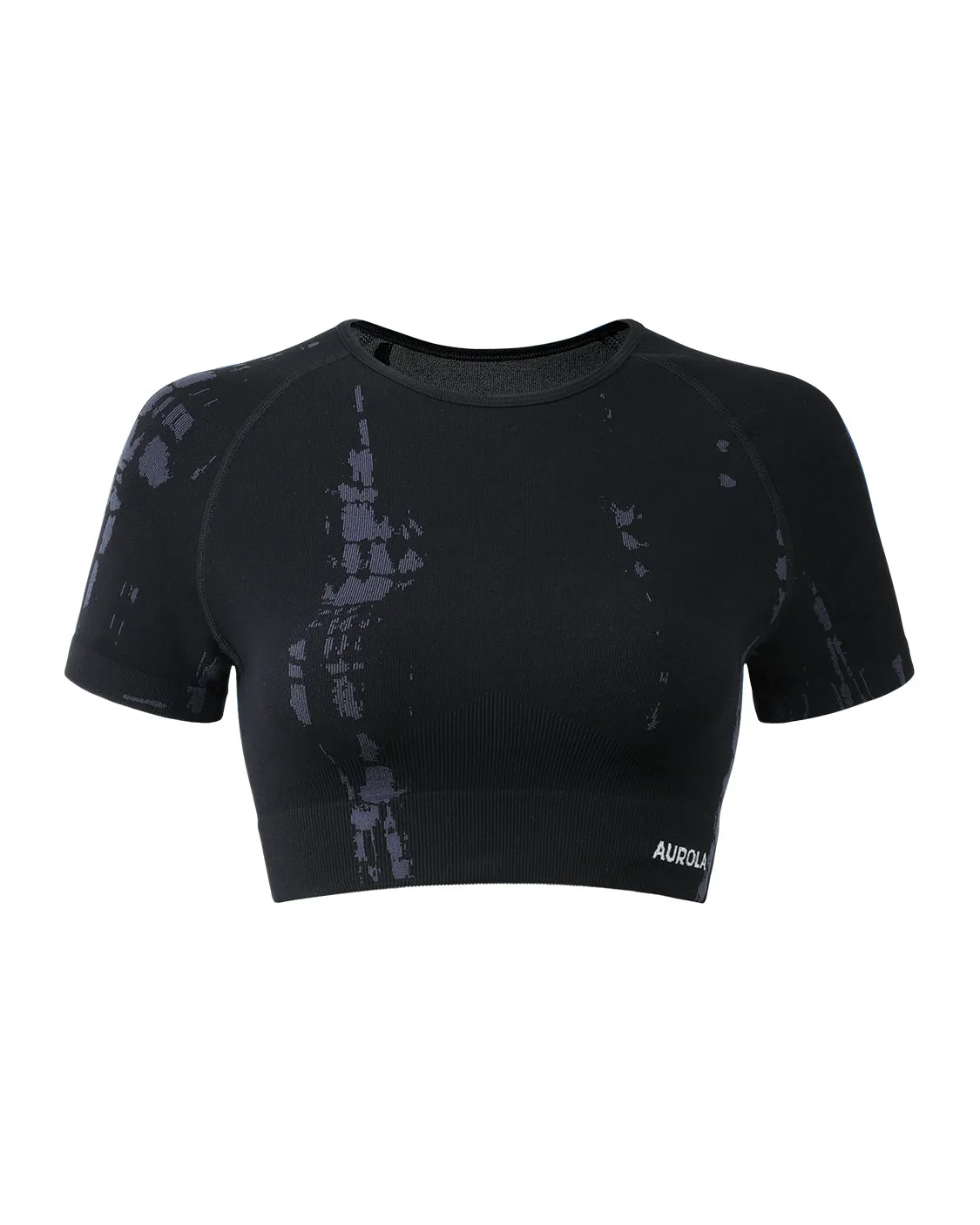 AUROLA Serpent Snake Seamless Workout T-Shirts for Women