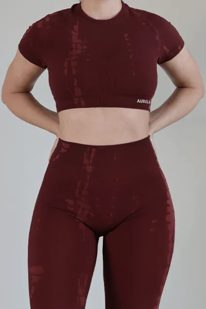 AUROLA Serpent Snake Seamless Workout T-Shirts for Women