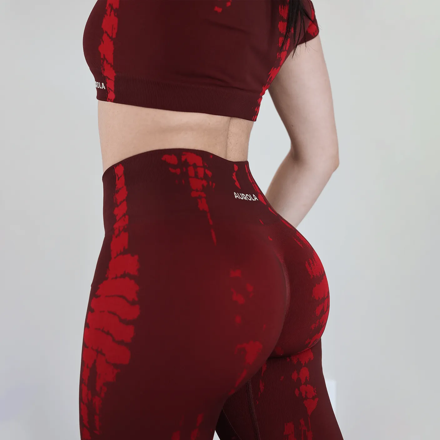 AUROLA Serpent Snake Seamless Workout T-Shirts for Women