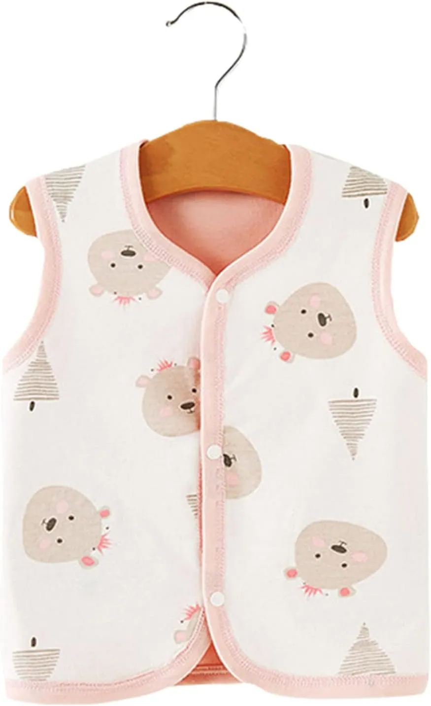 Baby Boys Girls Vest Cotton Winter Warm Vests Padded aistcoat With Pockets Outwear 0-4 Years