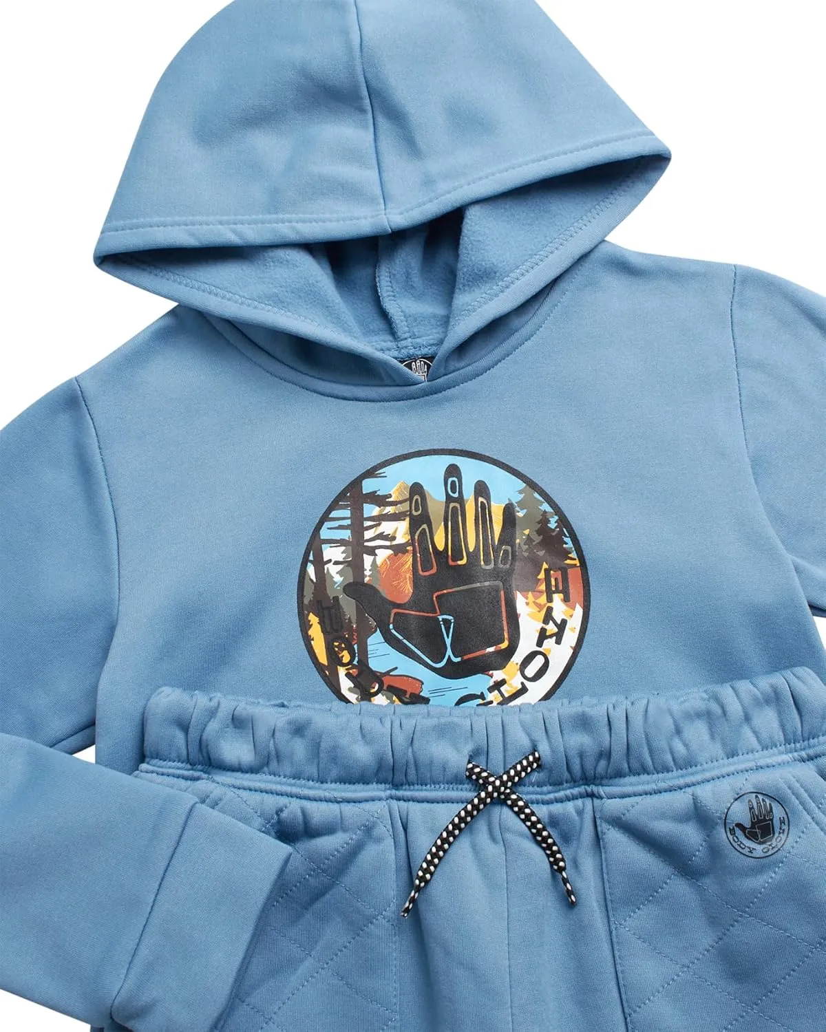 Body Glove Boys' Jogger Set - 2 Piece Cozy Fleece Pullover Hooded Sweatshirt and Jogger Pants for Boys (8-12)