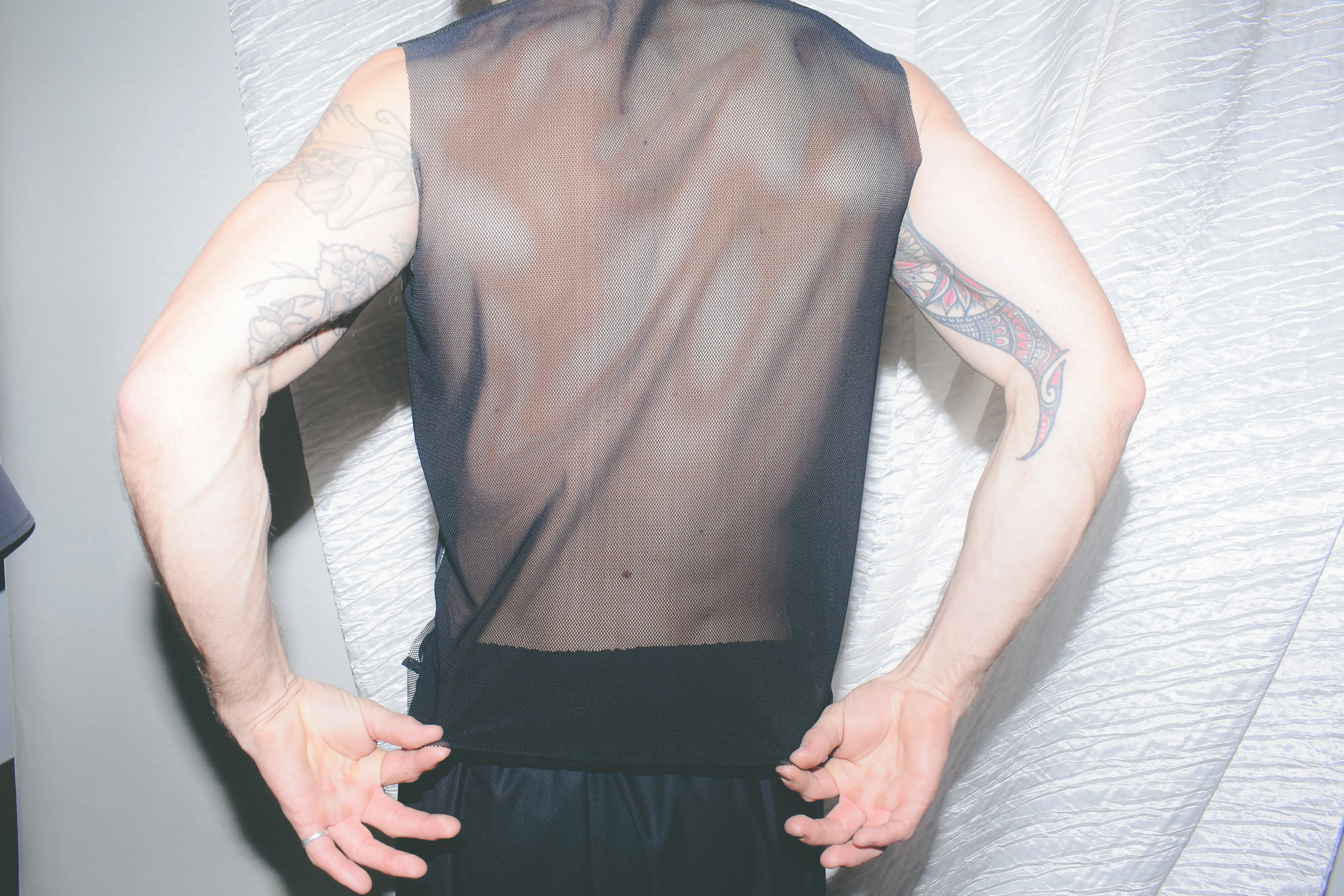 Camiseta Crop (Mesh)
