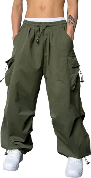 Cargo Work Pant Men Twill Casual Cargo Pants Running Workout Sweatpant with Pockets Joggers Bottoms Pant