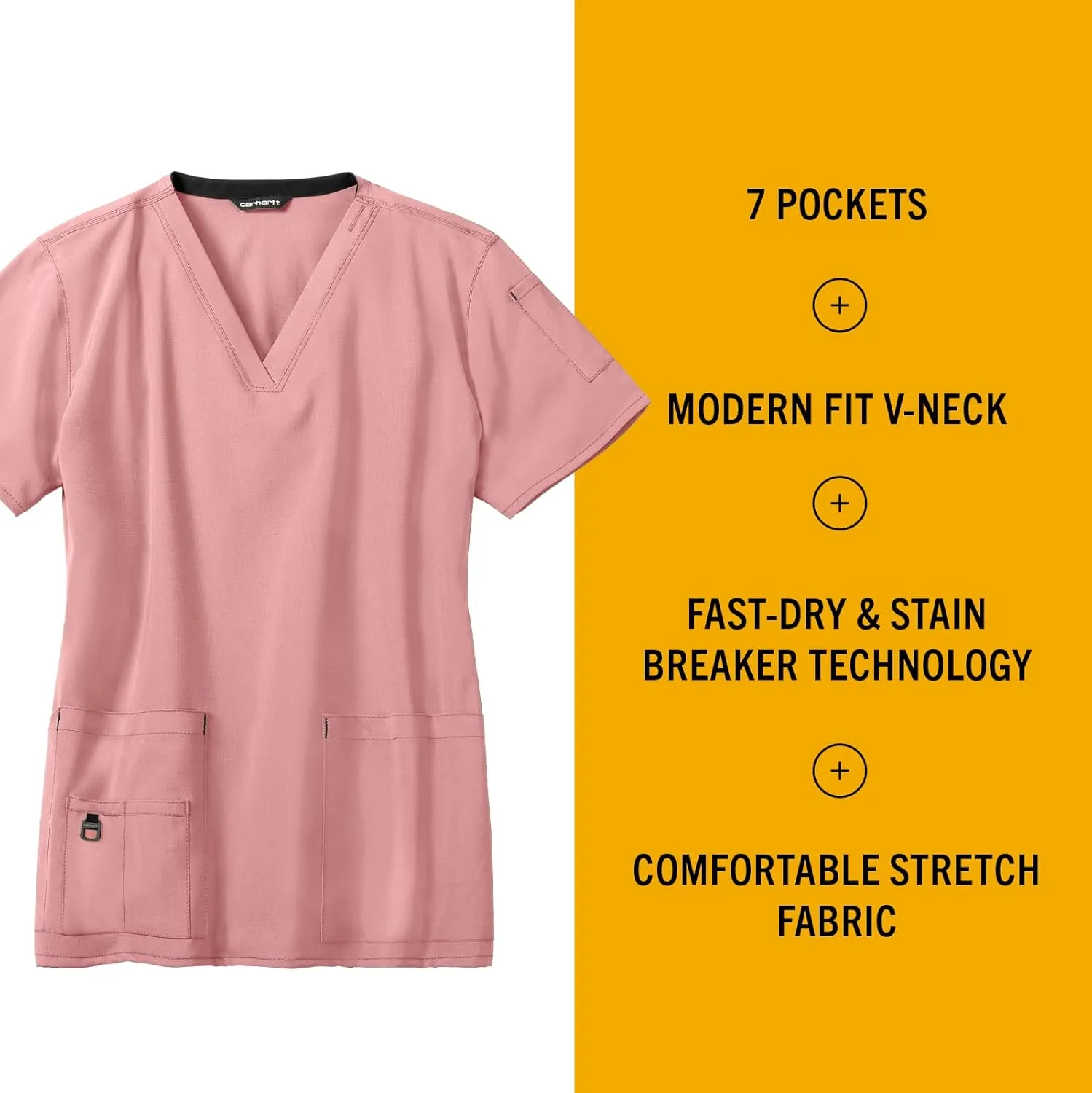 Carhartt Cross-Flex Women's Media Scrub Top
