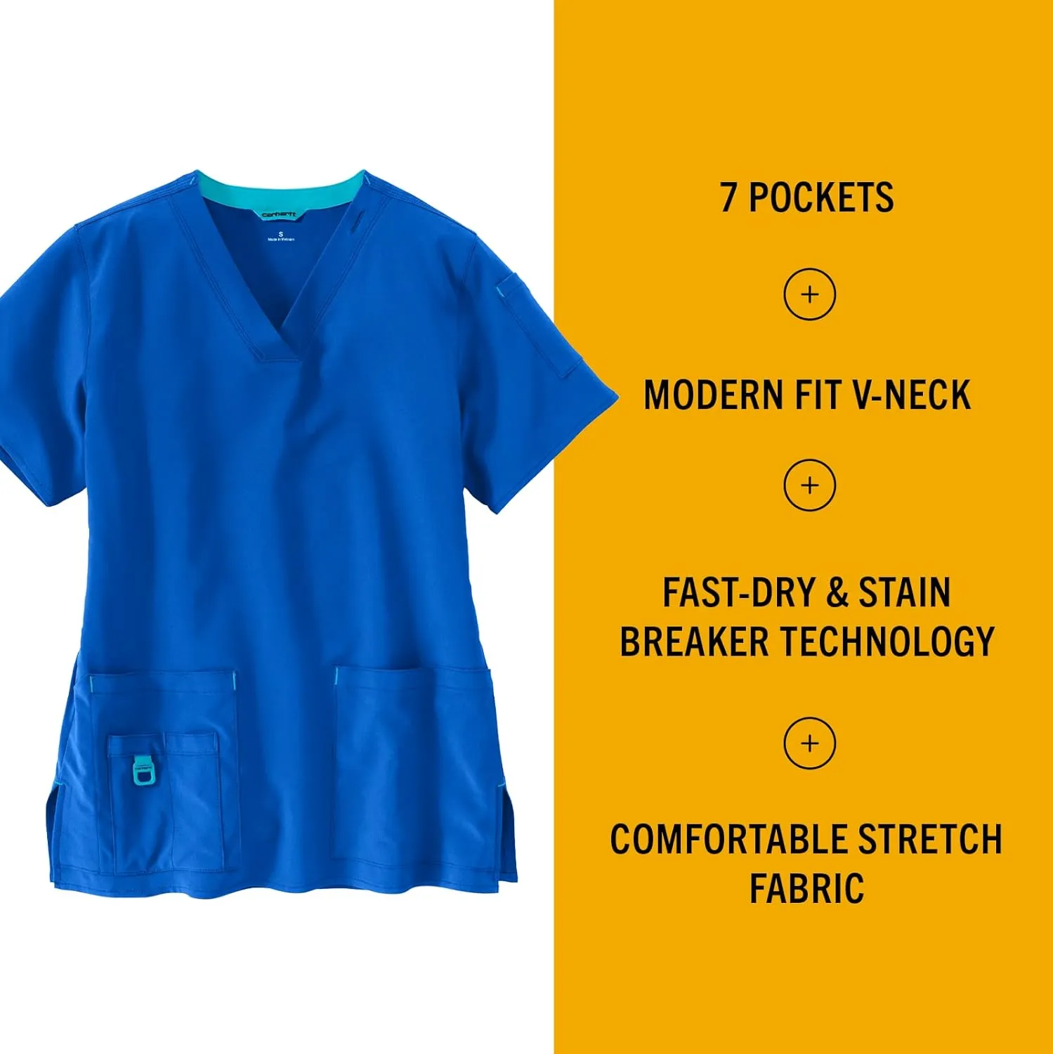 Carhartt Cross-Flex Women's Media Scrub Top