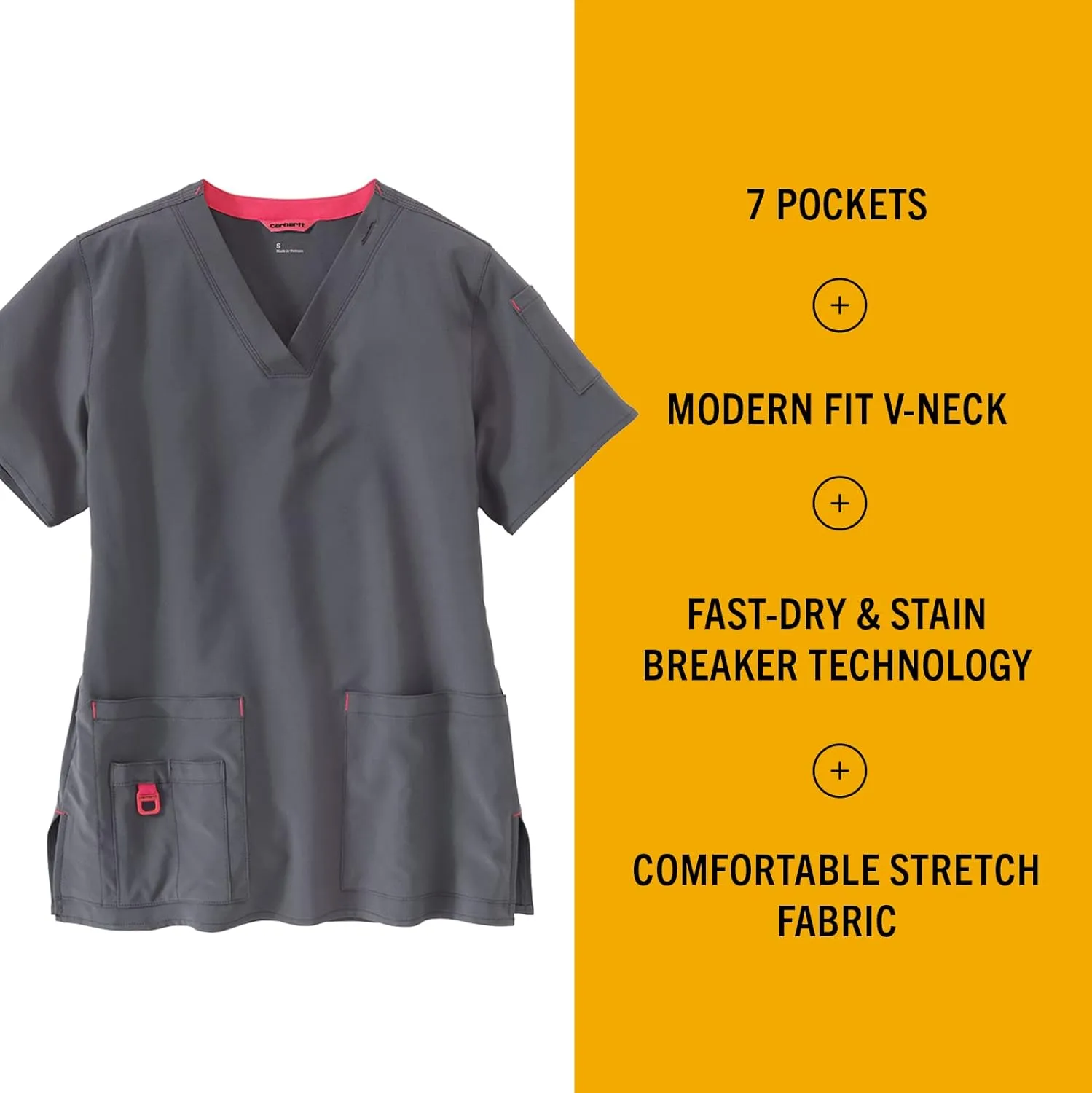 Carhartt Cross-Flex Women's Media Scrub Top