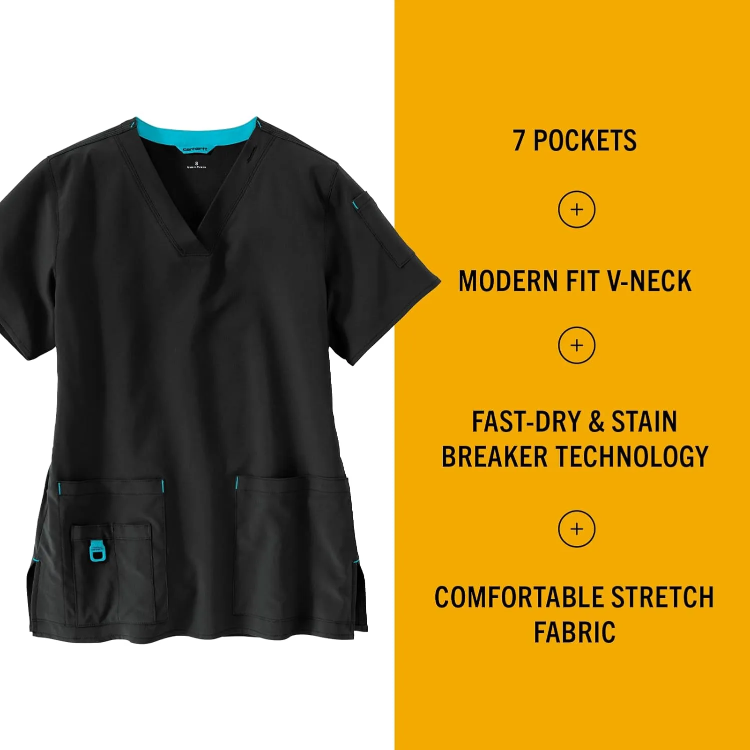 Carhartt Cross-Flex Women's Media Scrub Top