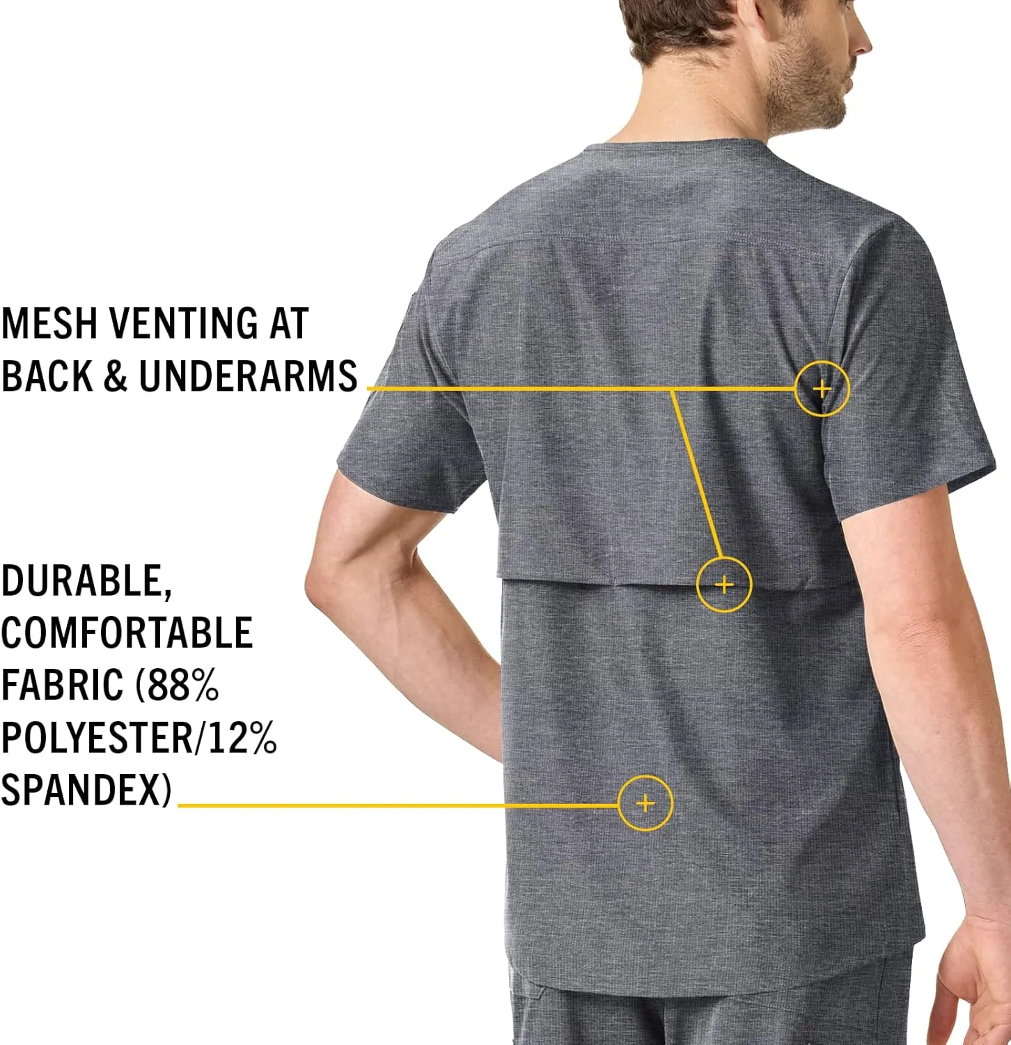 Carhartt Men's Men's Slim Fit V-Neck Top
