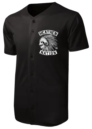 Chief Button-Up Baseball Jersey
