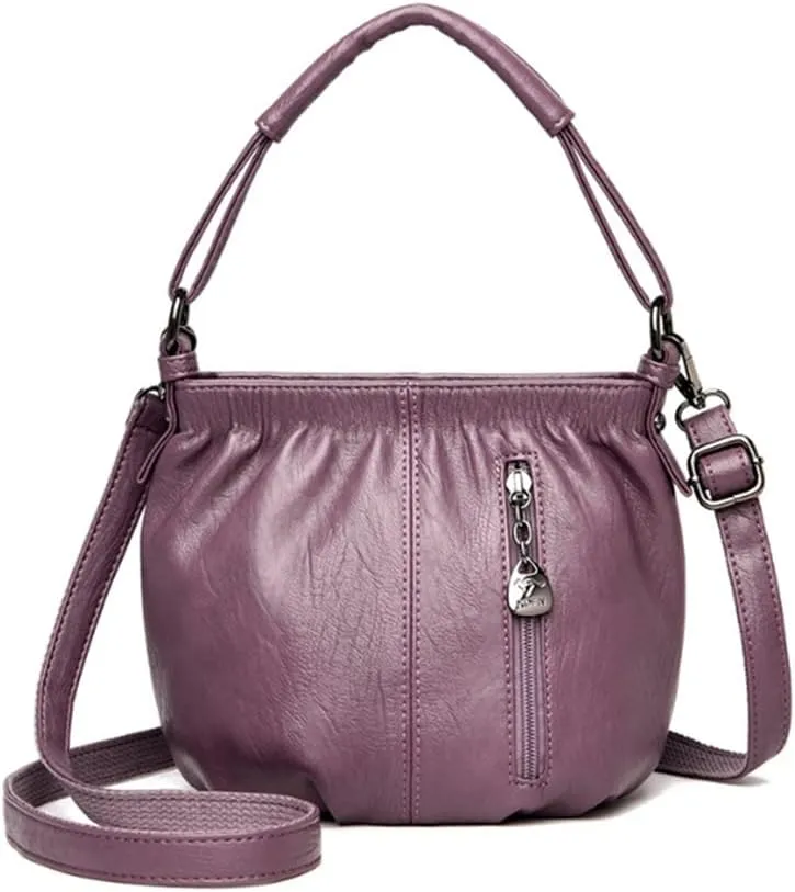 Clutch Bags for Women Small Crossbody Bags Bucket bags Soft Leather Handbag Purse Satchel