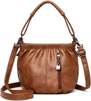 Clutch Bags for Women Small Crossbody Bags Bucket bags Soft Leather Handbag Purse Satchel