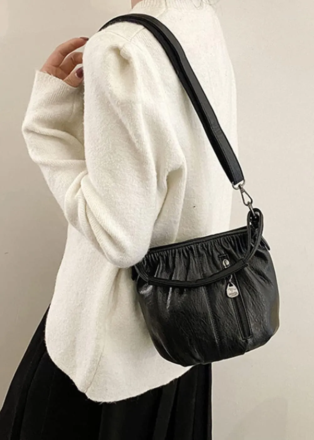 Clutch Bags for Women Small Crossbody Bags Bucket bags Soft Leather Handbag Purse Satchel