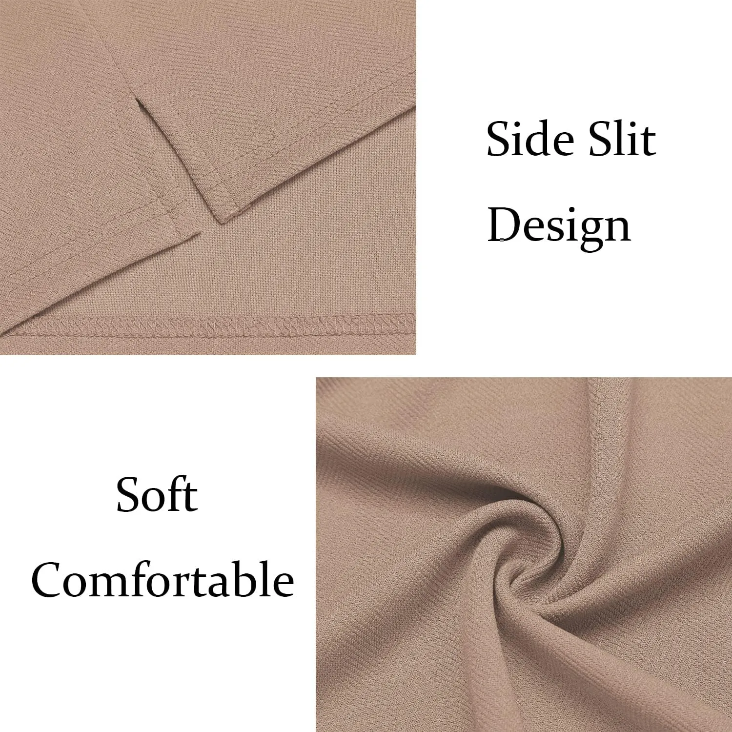 COOFANDY Men's Casual Button Down Shirts Short Sleeve Regular Fit Untucked Dress Shirts Knit Textured