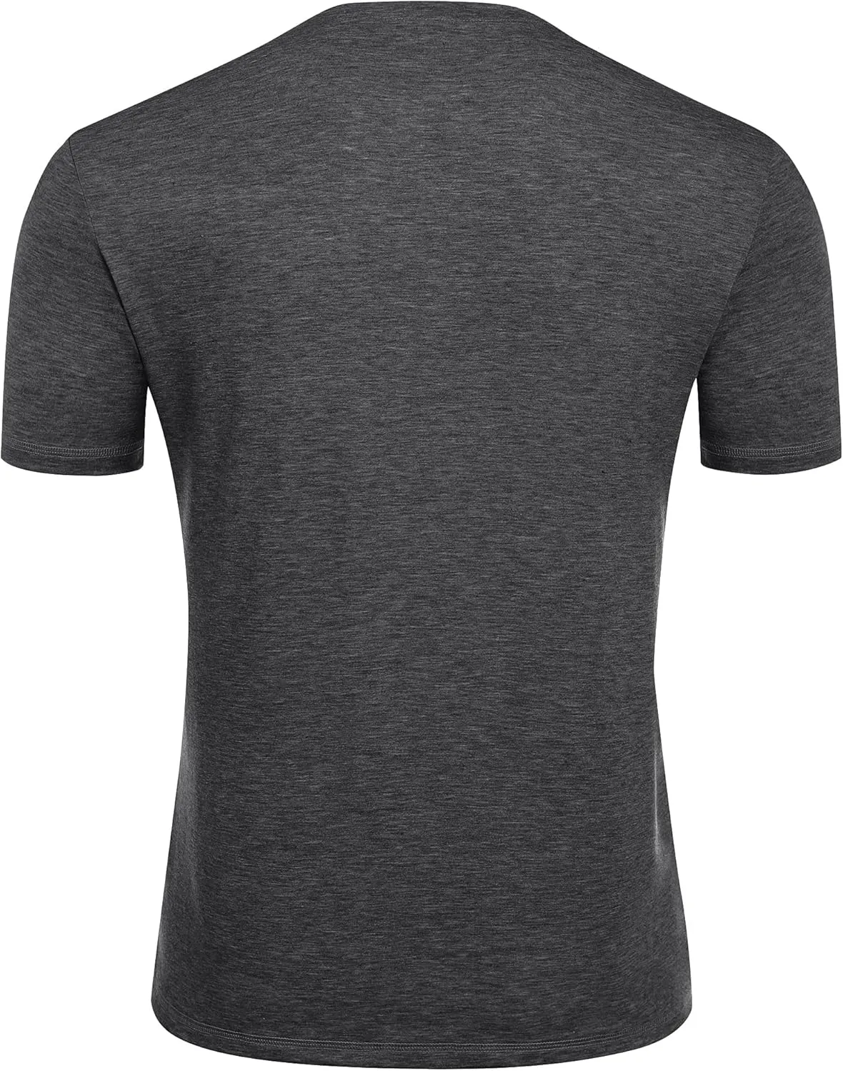 COOFANDY Men's Henley Shirts Short Sleeve Casual Basic Tee Summer Button Henley Soild T Shirts