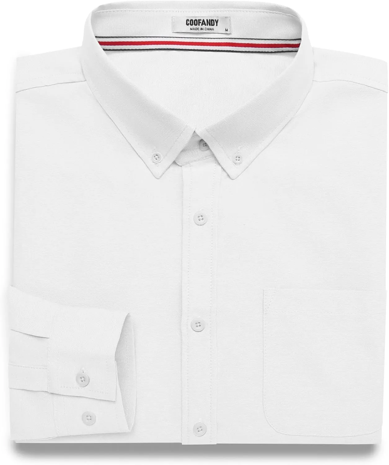COOFANDY Mens Long Sleeve Button Down Shirt Casual Untucked Shirts for Men Oxford Dress Shirts