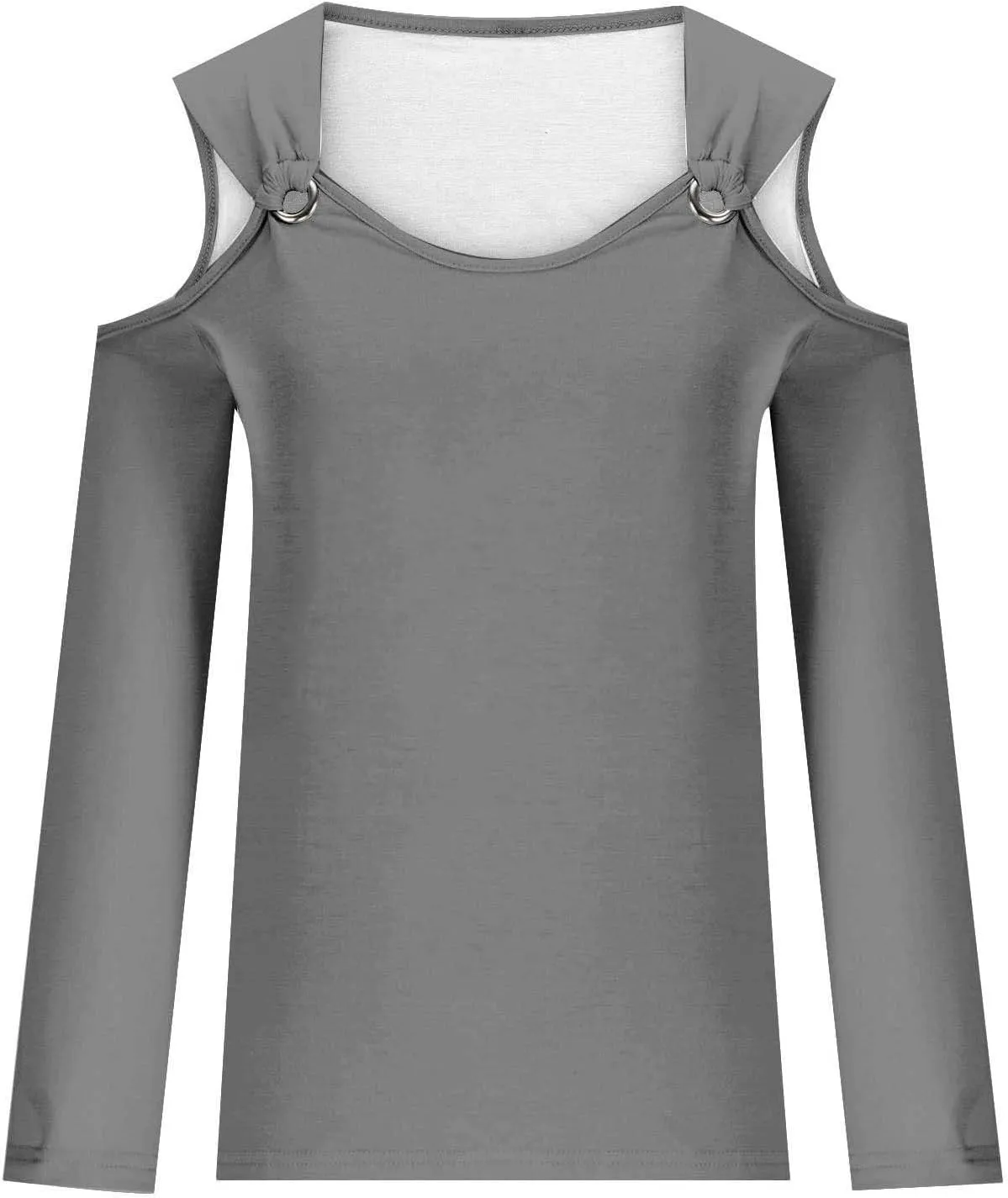 Custom Shirt, Your Own Design Text/Photo/Image/Logo T Shirts Women Personalized Printed Long Sleeve, Large