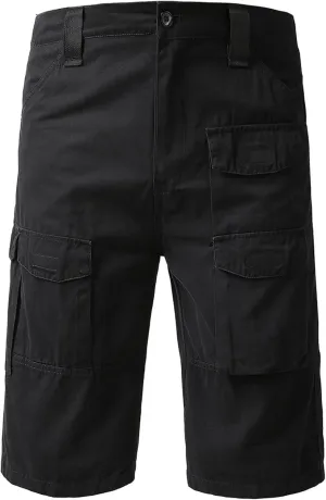 Dademeo Straight Leg Chino Shorts for Mens Casual Zipper Button Hiking Cargo Shorts Slim Fit Outdoor Vacation Tactical Shorts