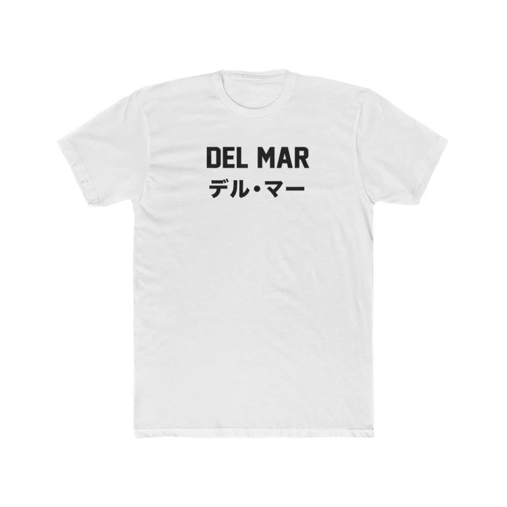 Del Mar Katakana Men's Cotton Crew Tee