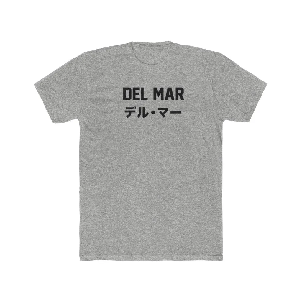 Del Mar Katakana Men's Cotton Crew Tee