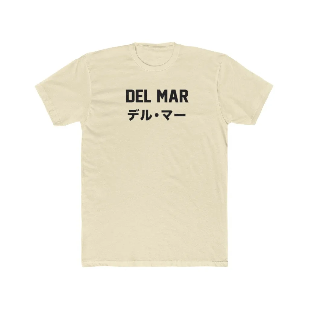 Del Mar Katakana Men's Cotton Crew Tee