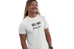 Del Mar Katakana Men's Cotton Crew Tee