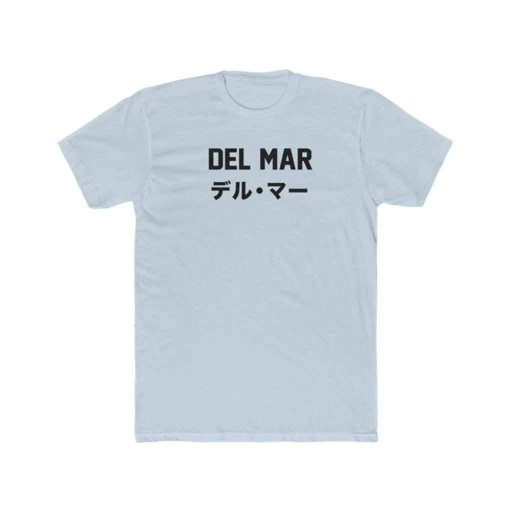 Del Mar Katakana Men's Cotton Crew Tee