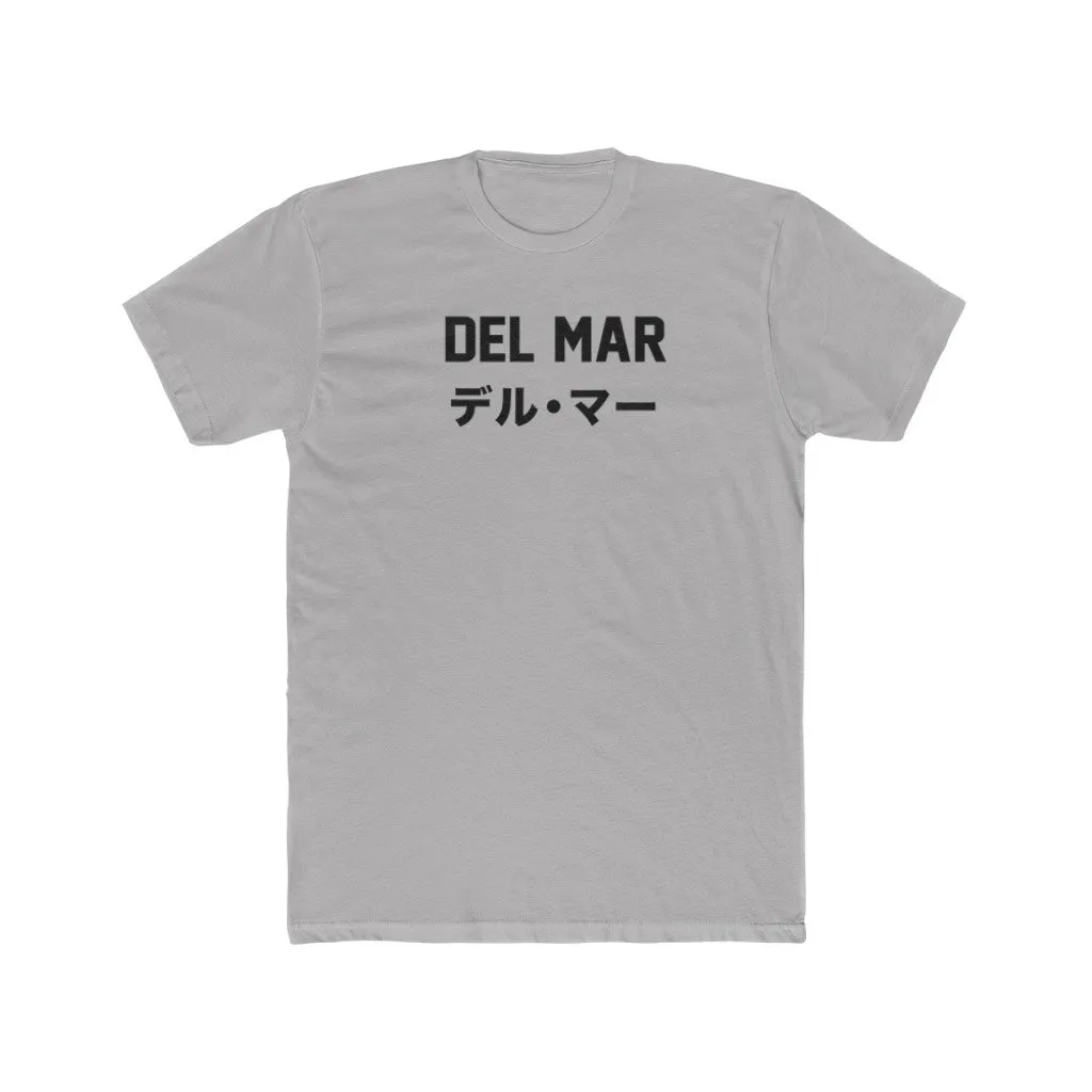 Del Mar Katakana Men's Cotton Crew Tee