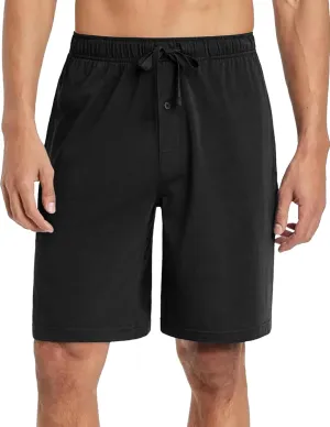 Ekouaer Men's Pajama Shorts Soft Sleepwear Bottoms Elastic Waistband Loungewear