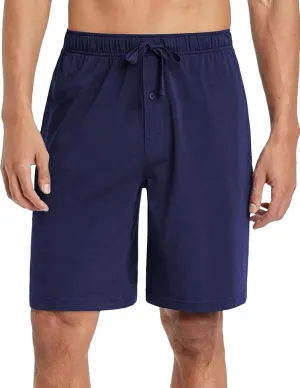 Ekouaer Men's Pajama Shorts Soft Sleepwear Bottoms Elastic Waistband Loungewear
