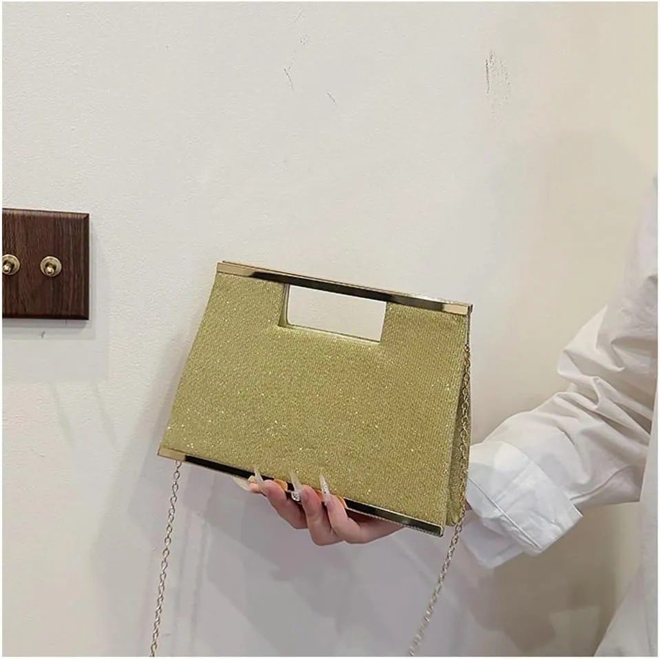 Evening Clutch Purses Women Sparkly Evening Handbags Crossbody Clutch Purse Trendy Shoulder Bag Wedding Party Prom