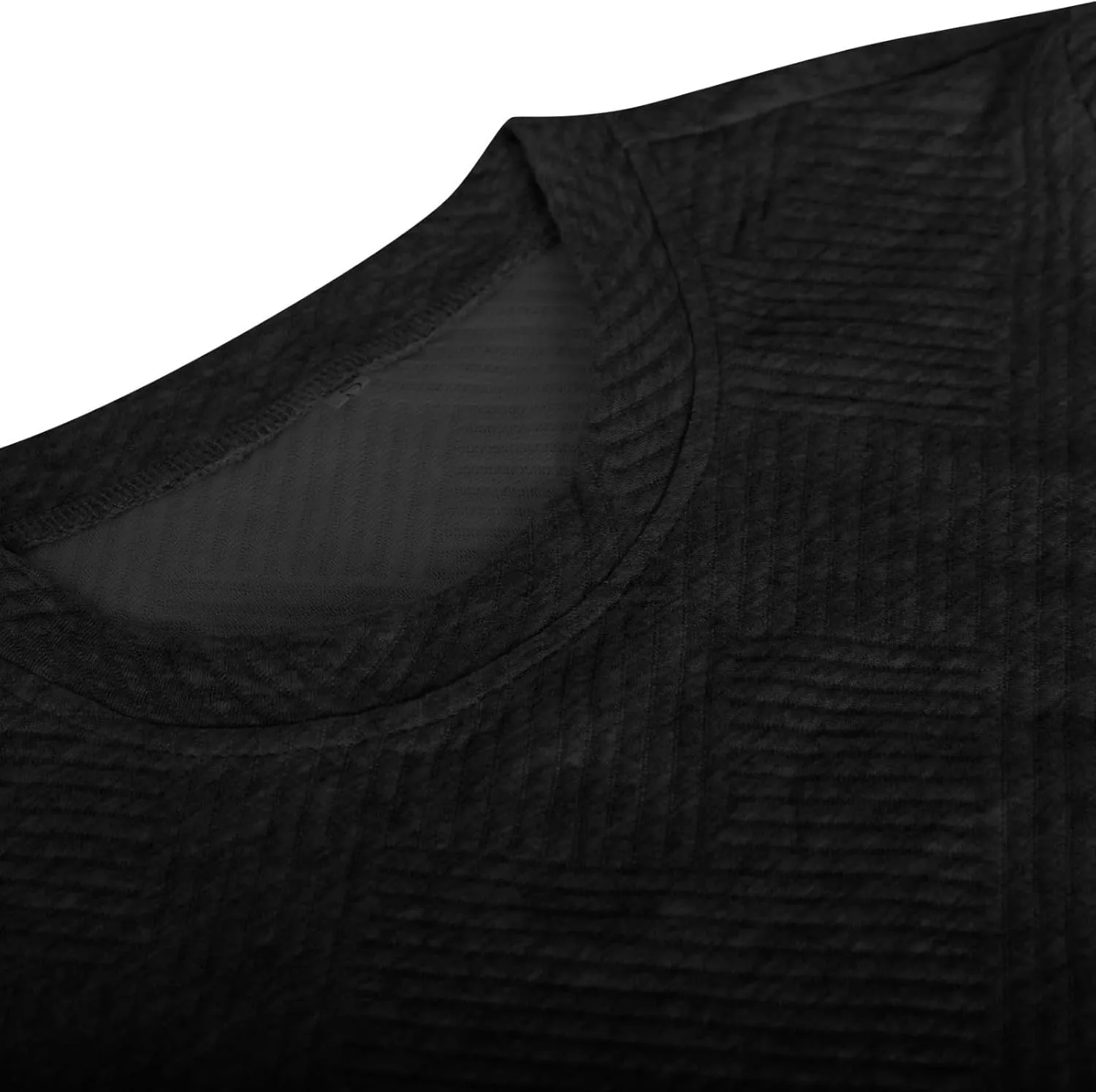 Fall Dresses for Women 2024 Trendy Long Sleeve Crewneck Causal Dress Fall Fashion Solid T-Shirt Dress Outfits Clothes