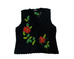 Flowers And Vines-Large Christmas Sweater