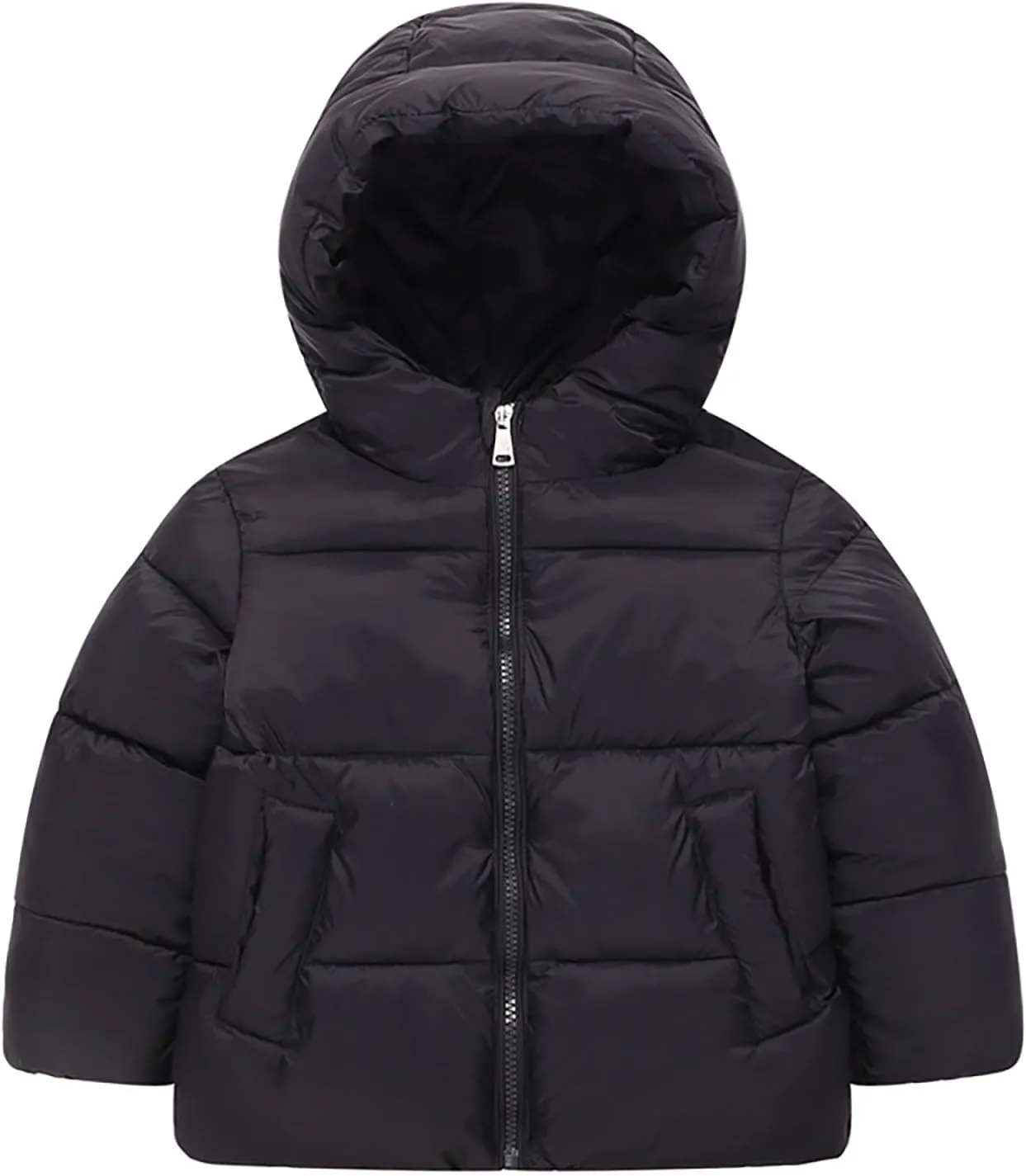 Girls Boys Down Cotton Padded Jackets Autumn Winter Kids Cotton Thicken Warm Coat Unisex Hooded 5t Jacket Girls Winter