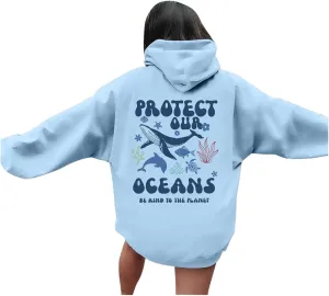 Graphic Crewneck Sweatshirts Women Pullover Ocean Beach Sunset Hoodie - Ocean Beach Hoodie Aesthetic
