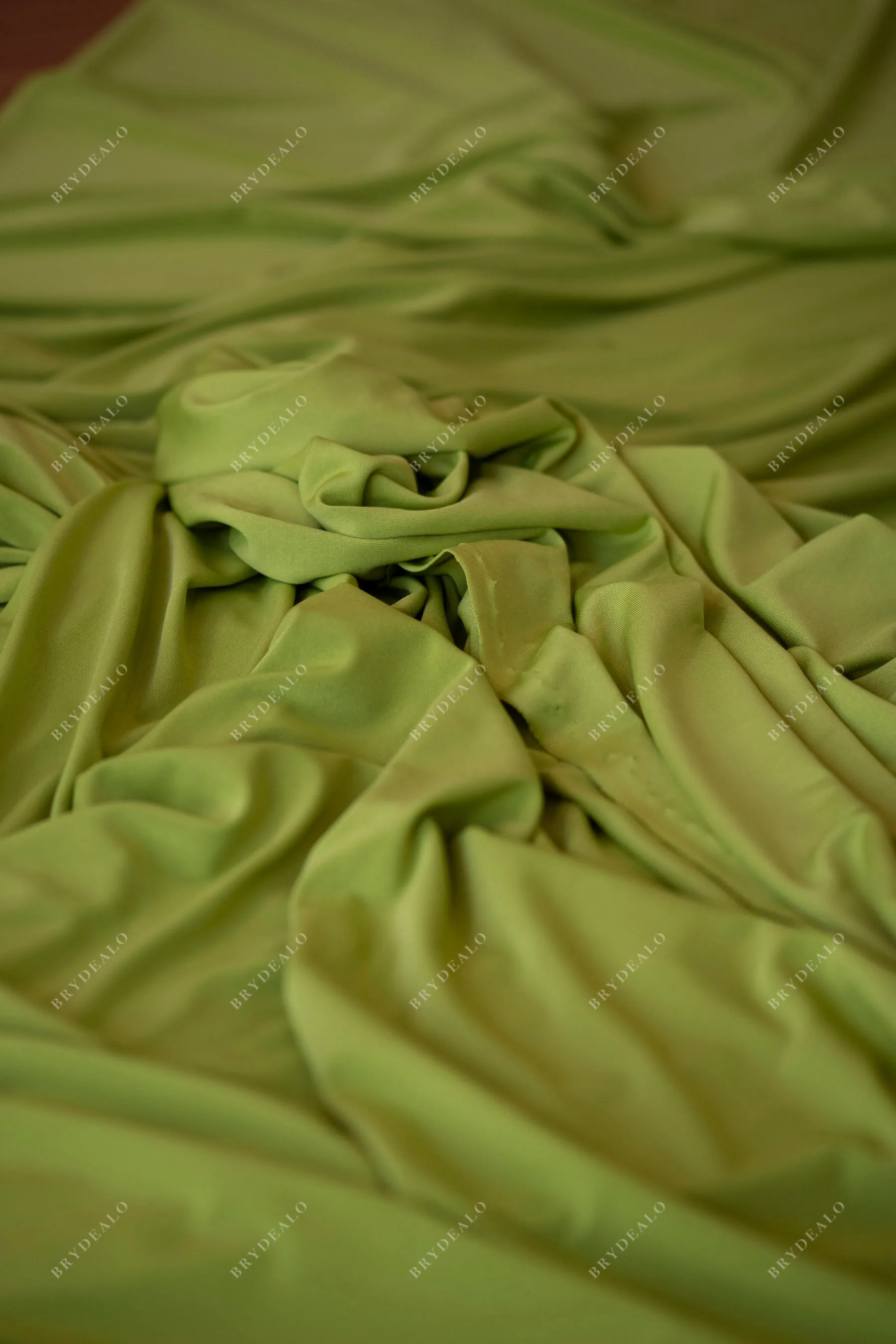 High Quality Moss Stretchy Jersey Designer Spandex Fabric