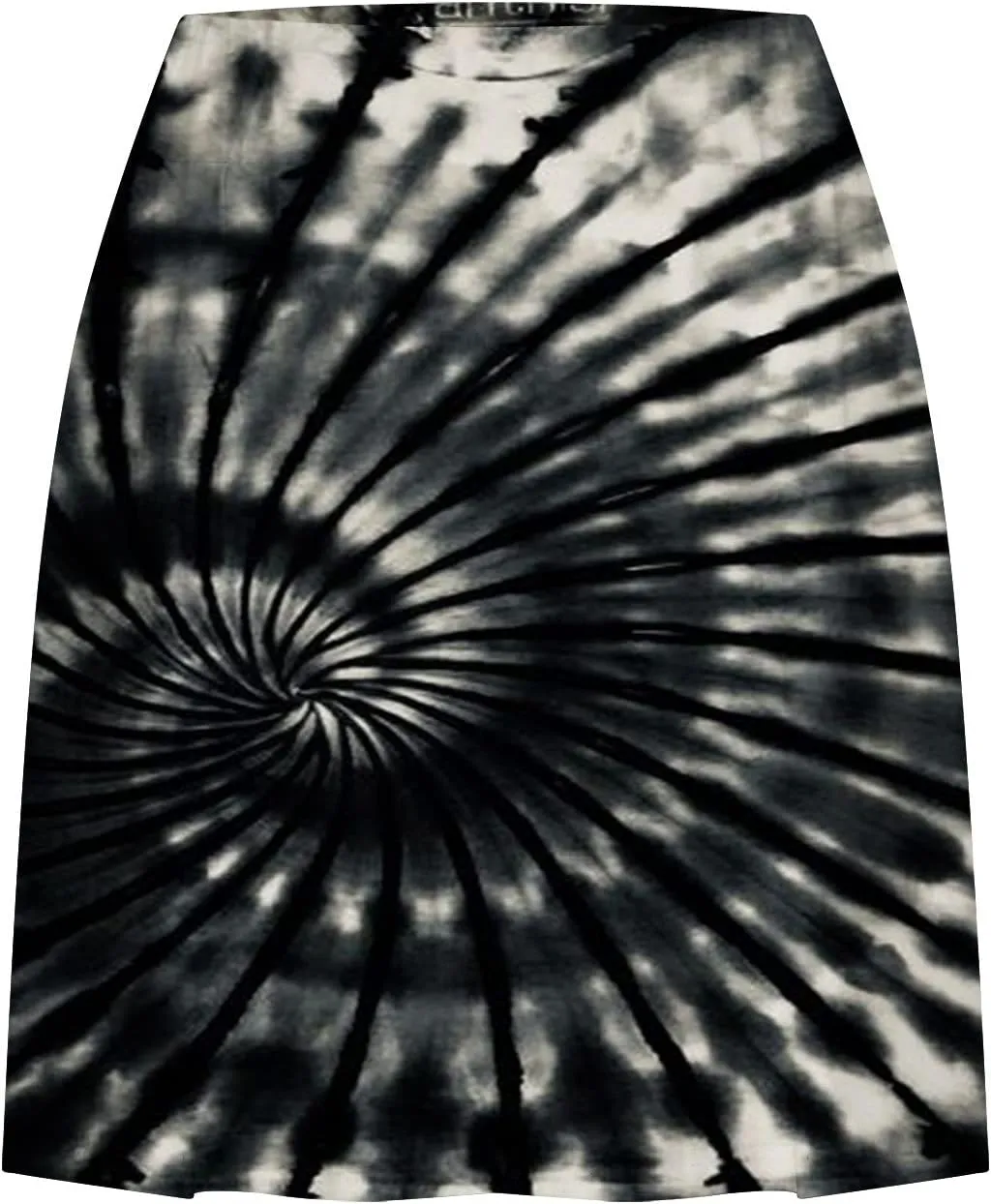 hlysgo Women's Athletic Workout Tennis Skorts Summer Trendy Tie-Dye Print High Waist Flowy Mini Skirt with Inner Shorts