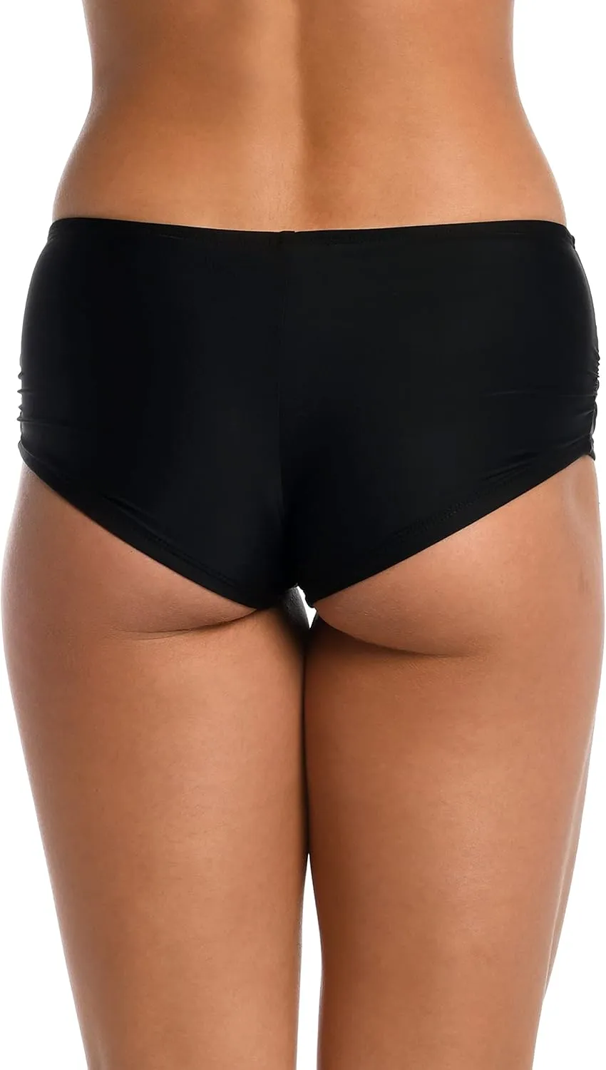 Hobie Women's Standard Solid Hot Pant Bikini Swimsuit Bottom