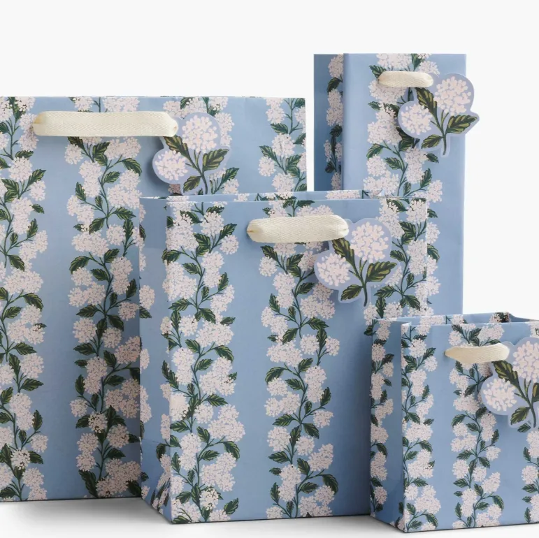 Hydrangea Gift Bag (Wine)