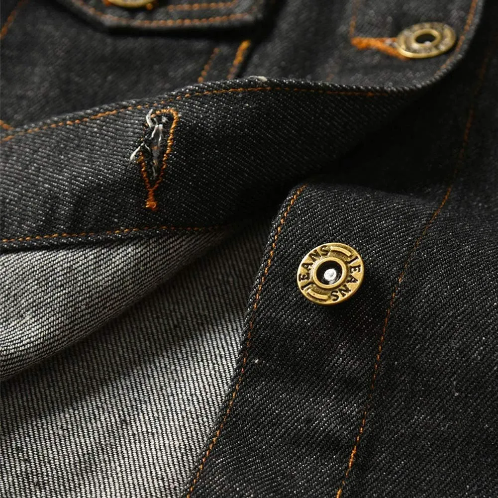 IDOPIP Toddler Kid Baby Boys Girls Denim Jacket Long Sleeve Button Down Jeans Coat Cowboy Overcoat Hoodie Casual Outwear